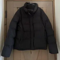 ブラック ダウンジャケット Sサイズ GU(ジーユー)