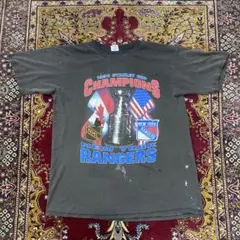 90s USA製 スターター NHL ニューヨーク レンジャーズ T ボロ