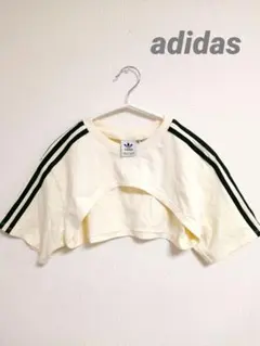 【アディダス】オリジナルス　レディース　クロップドシャツ　半袖　Tシャツ　S