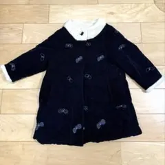 ミナペルホネン　キッズ　コート　90cm ちょうちょ