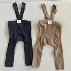 funnylazybones サスペンダータイツ M 2点セット