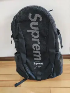 美品 Supreme 20SS Backpack ブラックカラー