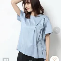 ふ*か様 DANSKIN ダンスキン　 アシンメトリー Tシャツ　yoga バレのサムネイル