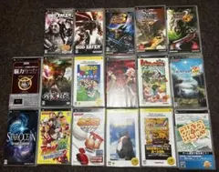 PSPソフトセット 多彩なゲームタイトル