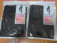 【新品未開封】ユニクロ　ヒートテックレギンス　十分丈ブラックSサイズ　2点セット