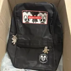 Mickey & Minnie 黒リュック
