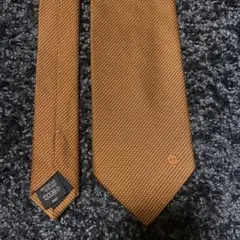 dunhill オレンジ系 小紋柄 ネクタイ