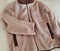 ユニクロ/UNIQLO 防風アウターフリースジャケット M 男女兼用 ポケット