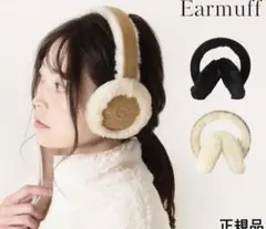 【WEB限定】＜UGG＞シープスキン エンブロイダリー イヤーマフ