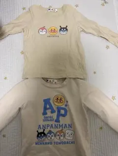 アンパンマン　ロンT 長袖　スウェット　2枚セット