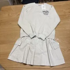 新品未使用 ZARA 切り替えワンピース 152cm