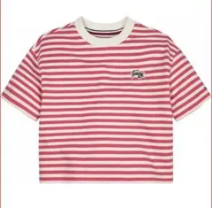 Tommy Hilfiger ボーダー ショート丈 トミーヒルフィガー ロゴ刺繍のサムネイル