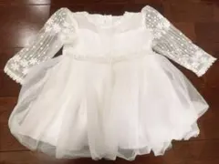 80cm パールベビードレス