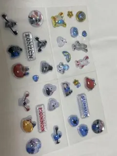 パペットスンスン うるちゅるシール ボンボンドロップシール　コンプリートセット