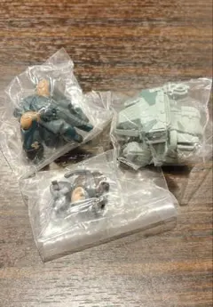 メタルギア　まちぼうけ　ガチャガチャ3種セット