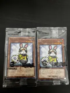 レスキューラビット　2枚　遊戯王efootballコラボ