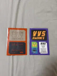 SixTONES ステッカー 2枚セット