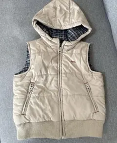 フェイクダウンベスト　ジャケット　中綿ブルゾン　110サイズ　男の子　コート