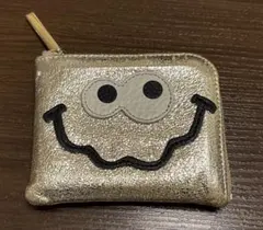 シュパーブSUPERB キョロメ L字 財布 ゴールド 中古