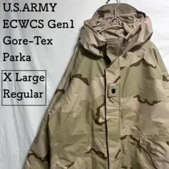 S品 米軍実物 ECWCS Gen1 GORE-TEX デザートカモ XL-R
