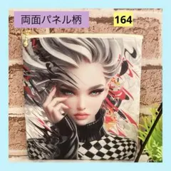 フラットポーチ　クールなモデルA　ハンドメイド（おまとめ値引き有り）