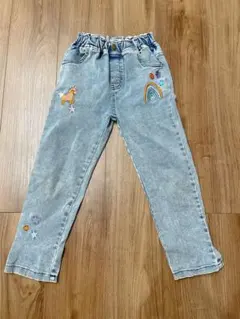 120cm デニム 刺繍 ユニコーン