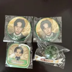 三代目JSB　山下健二郎　KINGDOM 会場ガチャ　缶バッジ