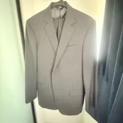 【Brooks Brothers】ビジネススーツ グレーストライプ