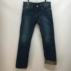 日本製　green　グリーン　セルビッジ　デニムパンツ　USED　13087のサムネイル