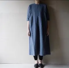 2025ss新品 homspun コンパクトウェザーBIG ギャザーワンピース - メルカリ