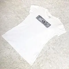 アルマーニエクスチェンジ　カットソー　Tシャツ ホワイト　白　XS