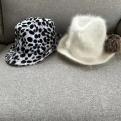美品☆ レディース　帽子　2個セット