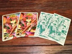 D.Gray-man　ジャンプSQ.RISE　付録　特典ミニカード　4点セット