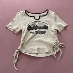 Tシャツ レディース ショート丈