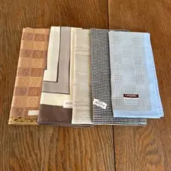 ブランドメンズハンカチ5枚セット新品未使用