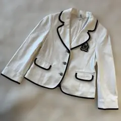 KUMIKYOKU 組曲　フォーマル　ジャケット　ホワイト　110 120cm