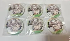 鬼滅の刃 キャラバッジコレクション 不死川実弥　6点セット