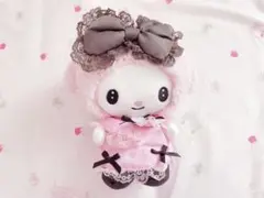 ♡サンリオ マイメロディ クロミ 真夜中のメロクロ マスコット ぬいぐるみ 他♡ プライズ情報】マイメロディ♡クロミ 真夜中のメロクロDXドール