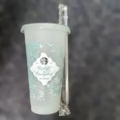 スタバミステリーカラーチェンジングリユーザブルカップ　グリーン　ベアリスタなし