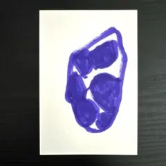 【子供が描いた絵】 R作 ねこ　1枚