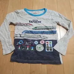 motherways 長袖カットソー 120cm 電車柄