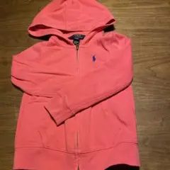 Polo Ralph Lauren ピンク パーカー 115センチ