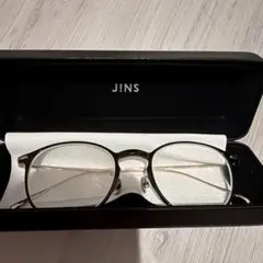 JINS Combination Titanium メガネ　ケース付 ほぼ未使用