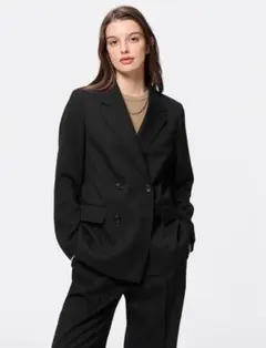 【GU】ダブルブレストジャケットZ 即購入可