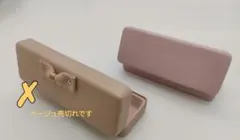 ❤︎可愛いいベビーピンクの眼鏡ケース とてもしっかりとしたお作りです