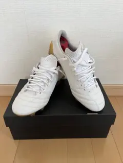 asics mois tect ホワイト/ゴールド サッカーシューズ