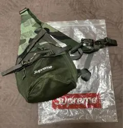 週末限定値下げ　新品未使用supreme 迷彩柄　バッグ