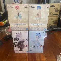 リゼロ レム & ラム フィギュアセット　未開封　箱日焼けあり