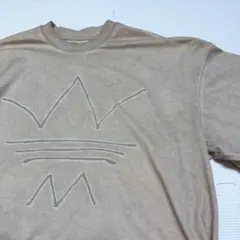 アディダス　Tシャツ　オーバーダイ　ダメージ加工　adidas