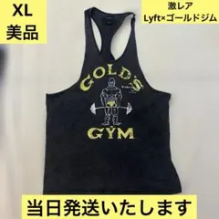 LYFT　ゴールドジム　タンクトップ　Sサイズ　黒 LYFT GOLD'S GYMタンクトップ M 新品 - メルカリ